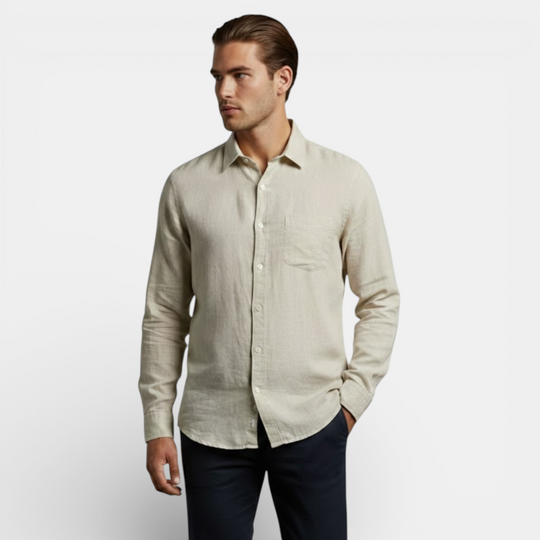 Men's Long Sleeve Breathable Summer Shirt – Kalanzo