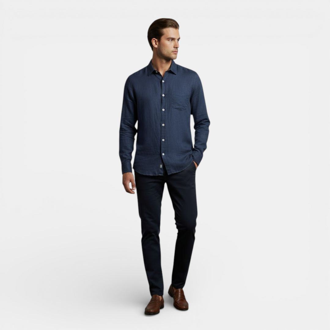 Men's Long Sleeve Breathable Summer Shirt – Kalanzo